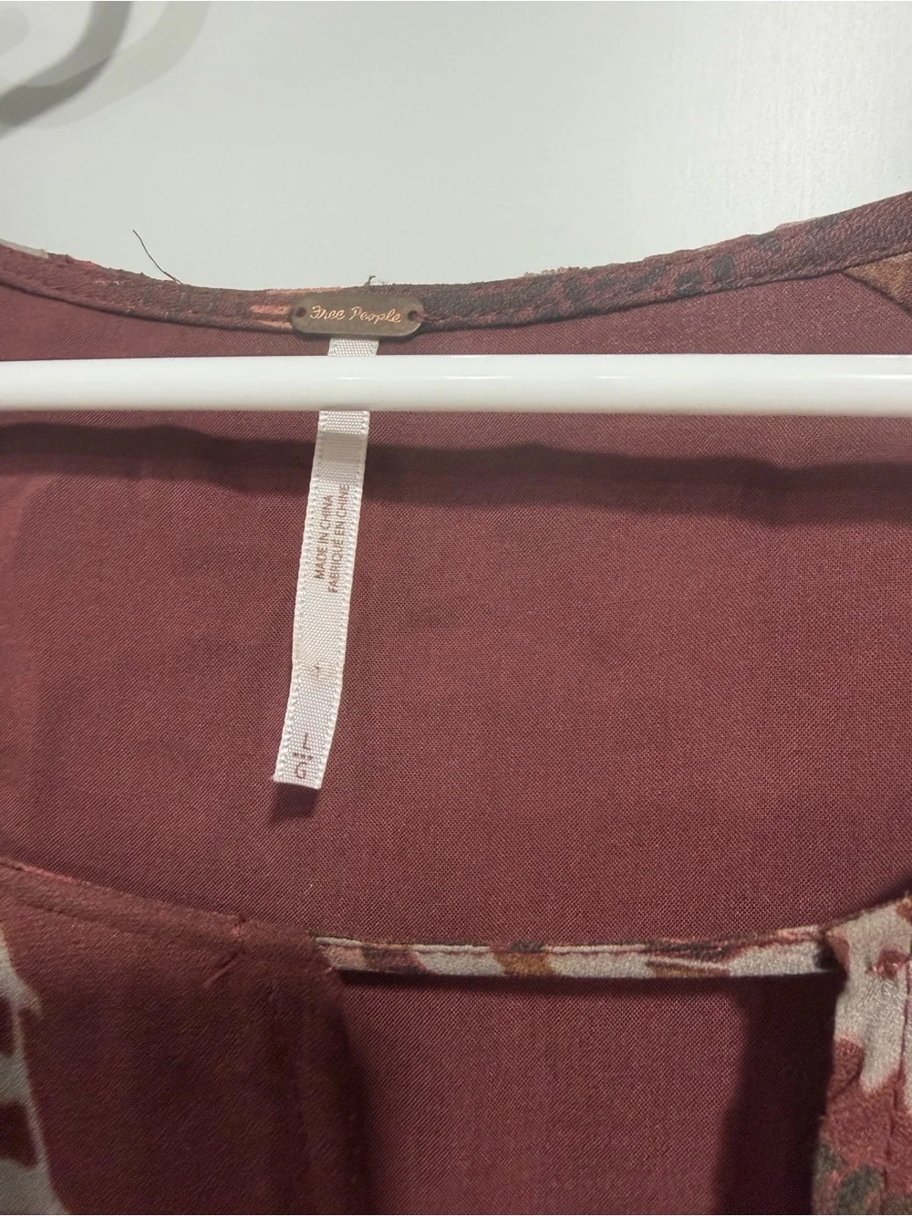 Free People Out of the Woods Maxi Dress in Scarlet
